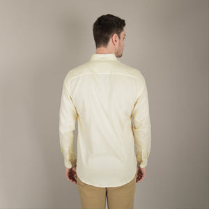 Camisa Lima Shirt Modern Fit Oxfordine Amarillo