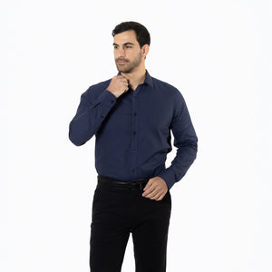 Camisa Modern Fit Skin Azul
