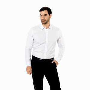 Camisa Modern Fit Skin Blanco