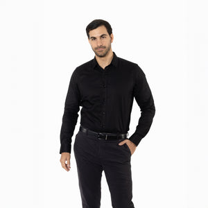 Camisa Modern Fit Skin Negro