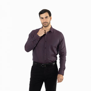 Camisa Modern Fit Skin Vino