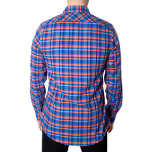 Camisa Lima Shirt Manga Larga Flannel Acero