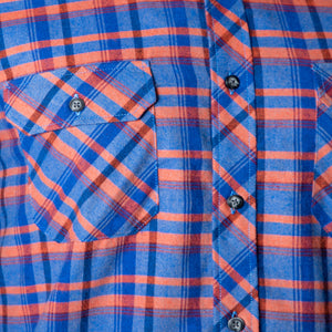 Camisa Lima Shirt Manga Larga Flannel Acero