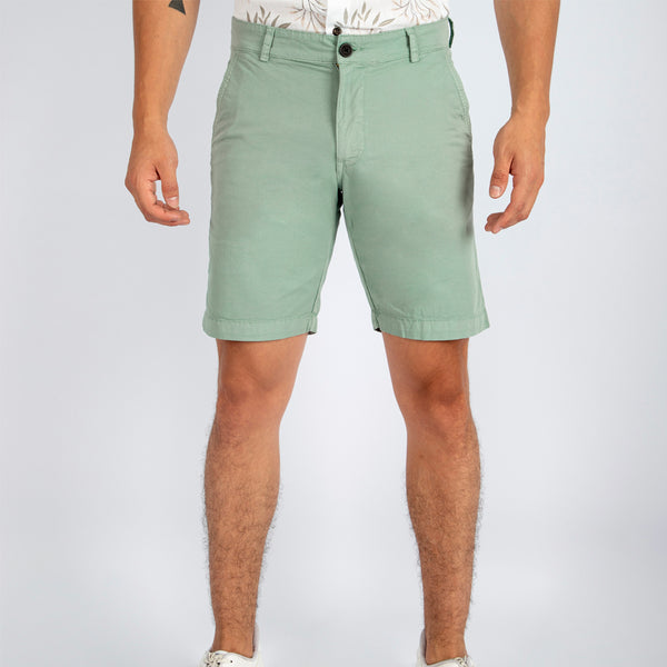 Short Lima Shirt Verde Cemento